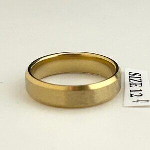 Gold Tone Ring, Size 12